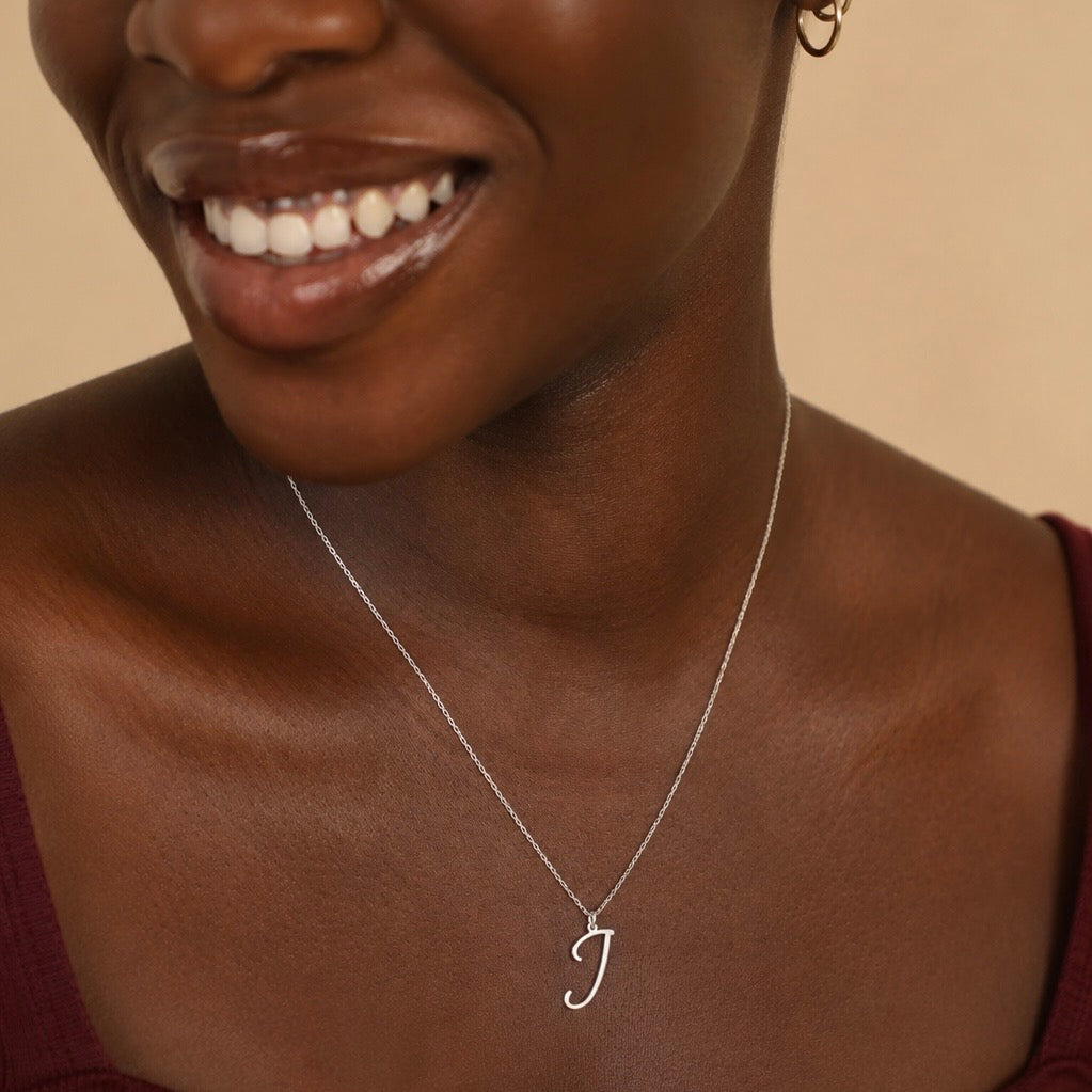 Signature Initial Necklace Allyzure