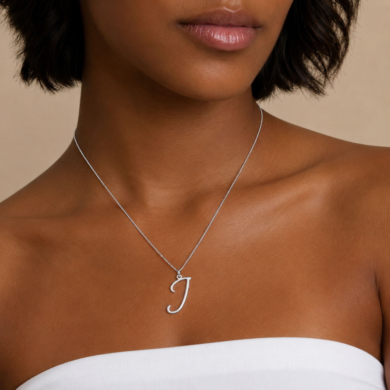 Signature Initial Necklace Allyzure