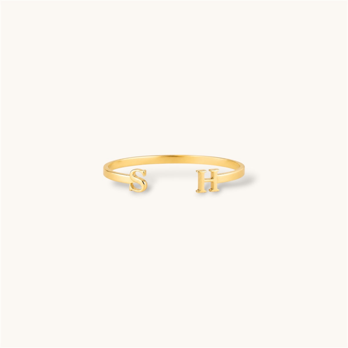 Dual Initial Bracelet Allyzure