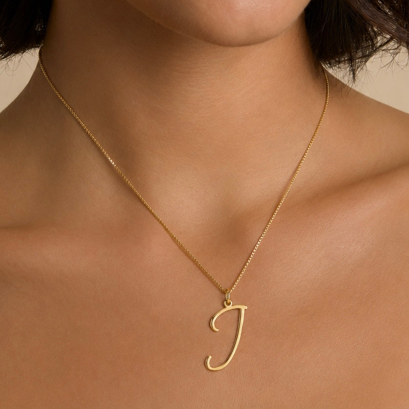 Signature Initial Necklace Allyzure