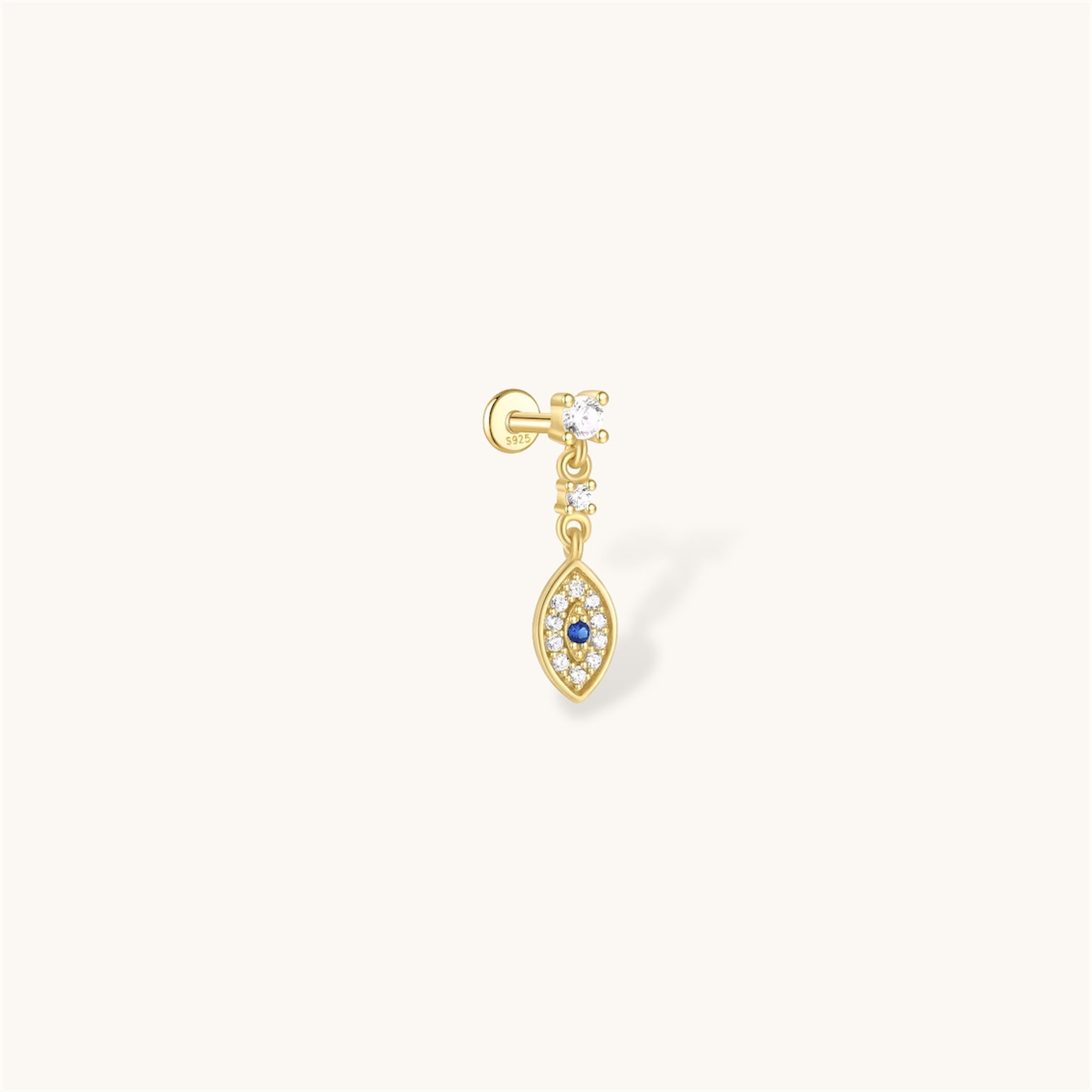 Evil Eye Charm Earring