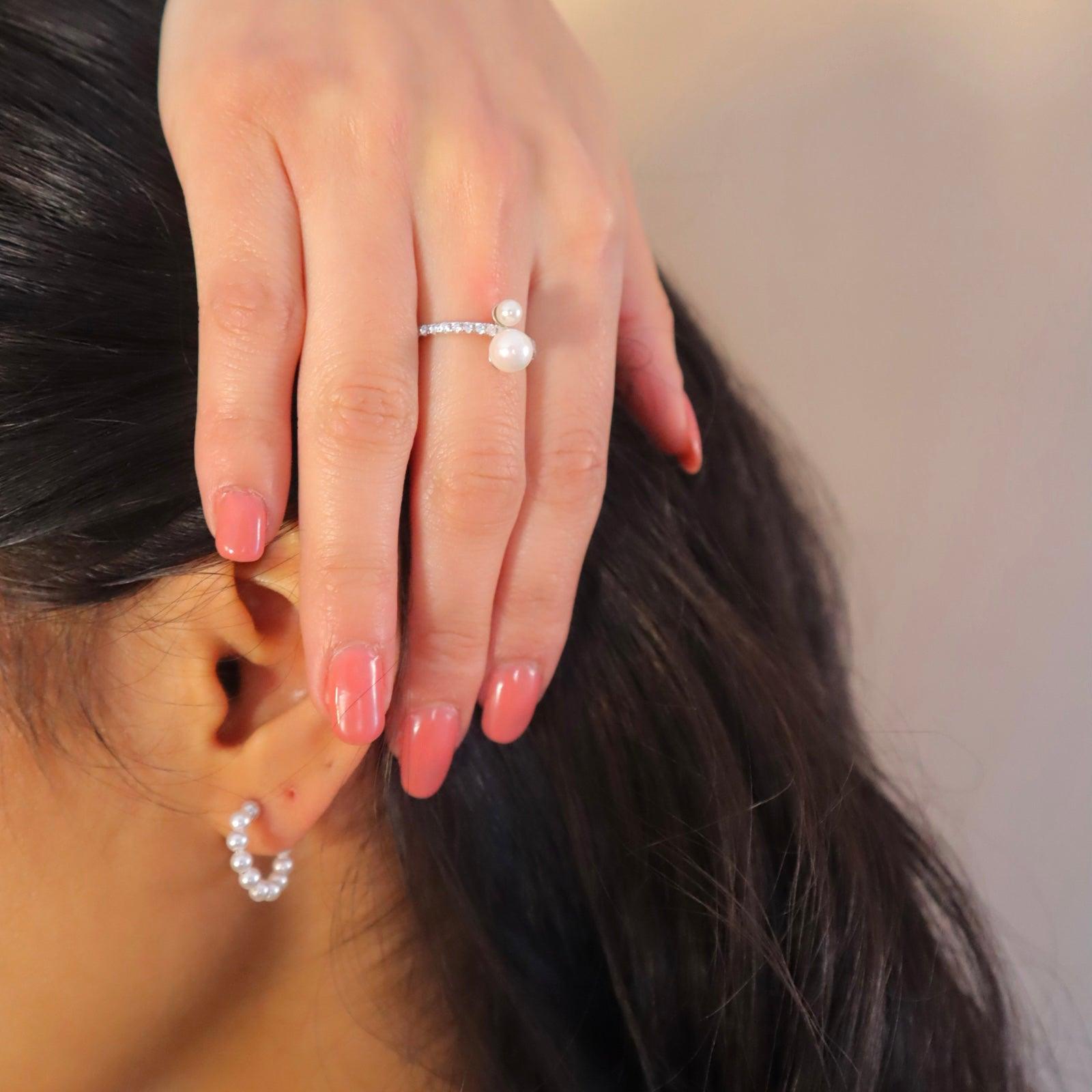 Nova Pearl Ring - Allyzure