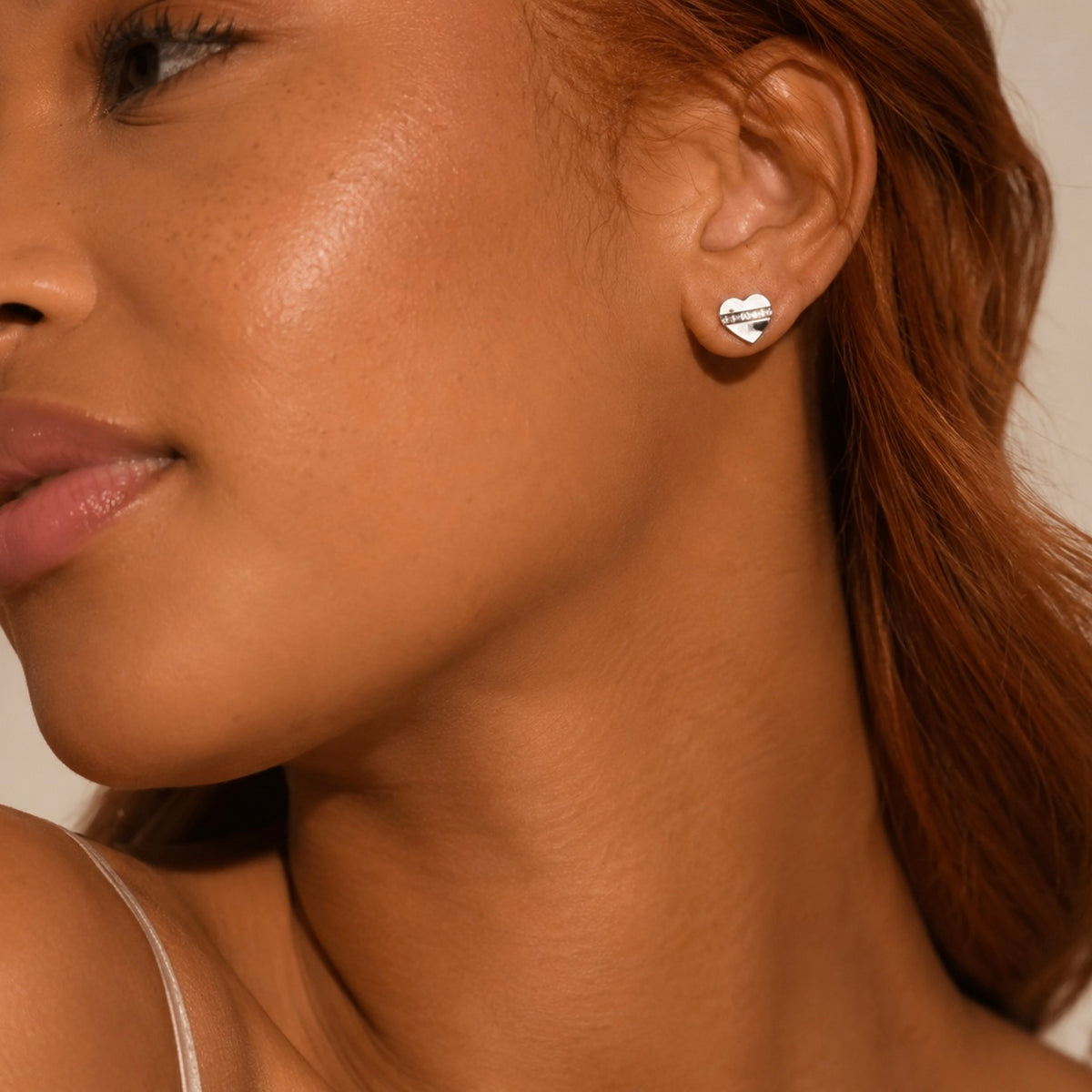 Heart Stud Earrings Allyzure