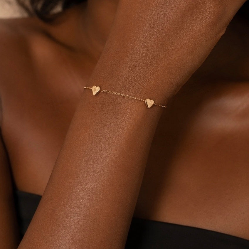 Bella Heart Bracelet Allyzure