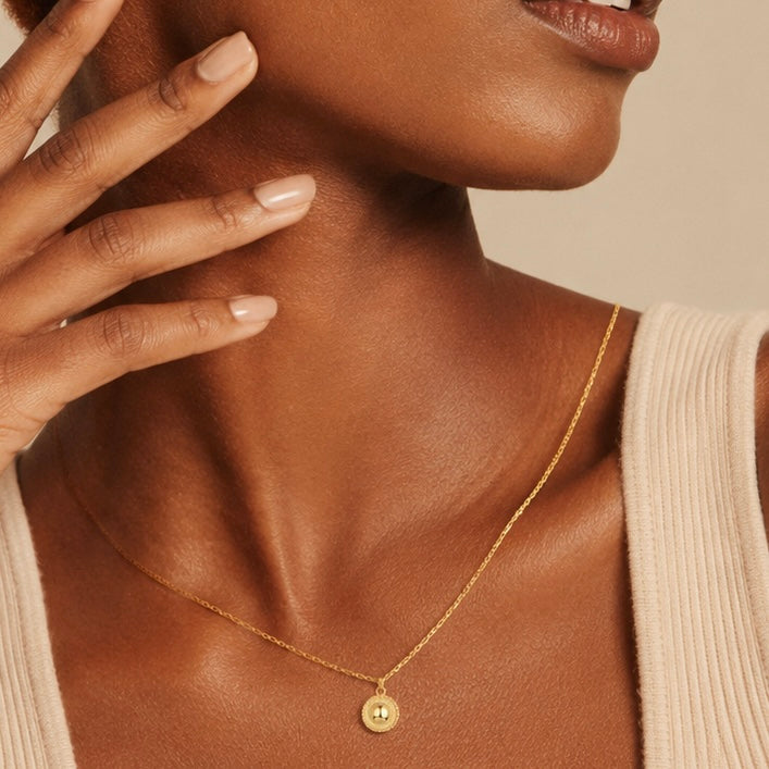 Round Staple Necklace Allyzure