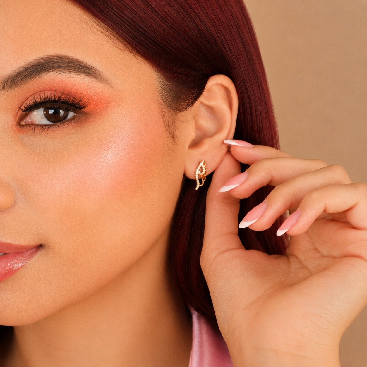 Angel Wings Stud Earrings Allyzure