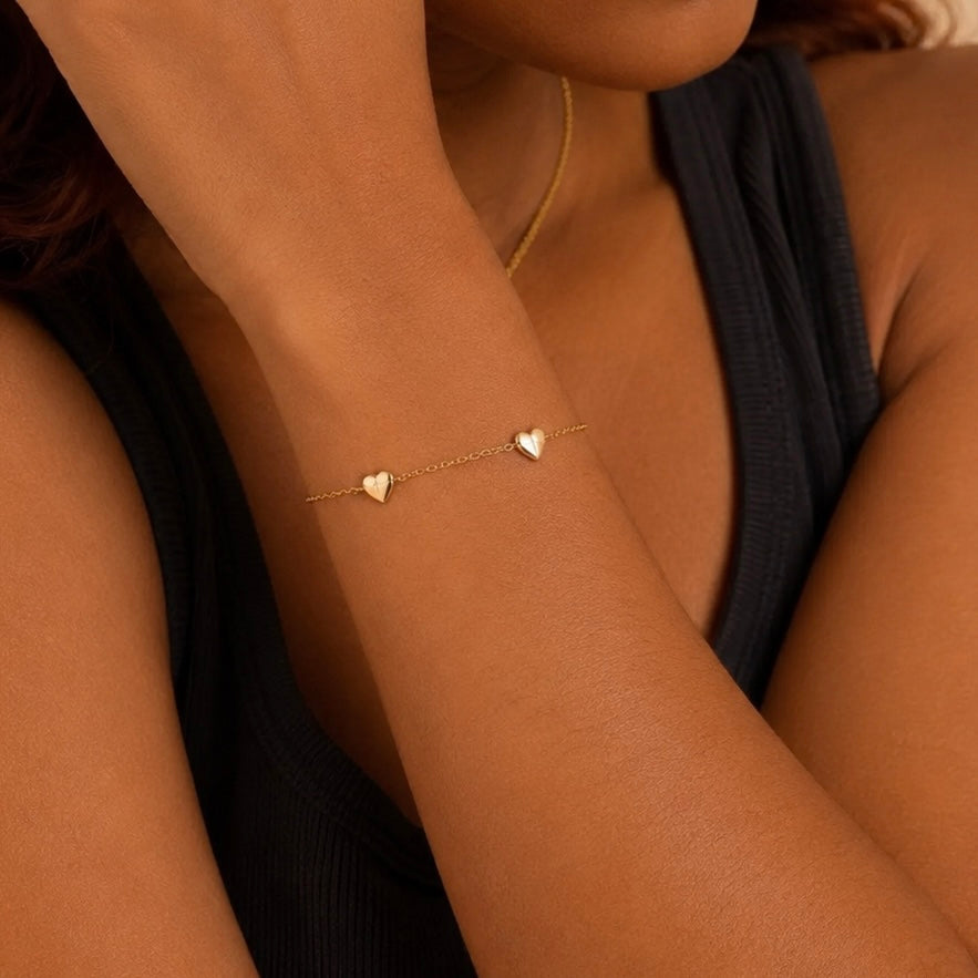 Bella Heart Bracelet Allyzure