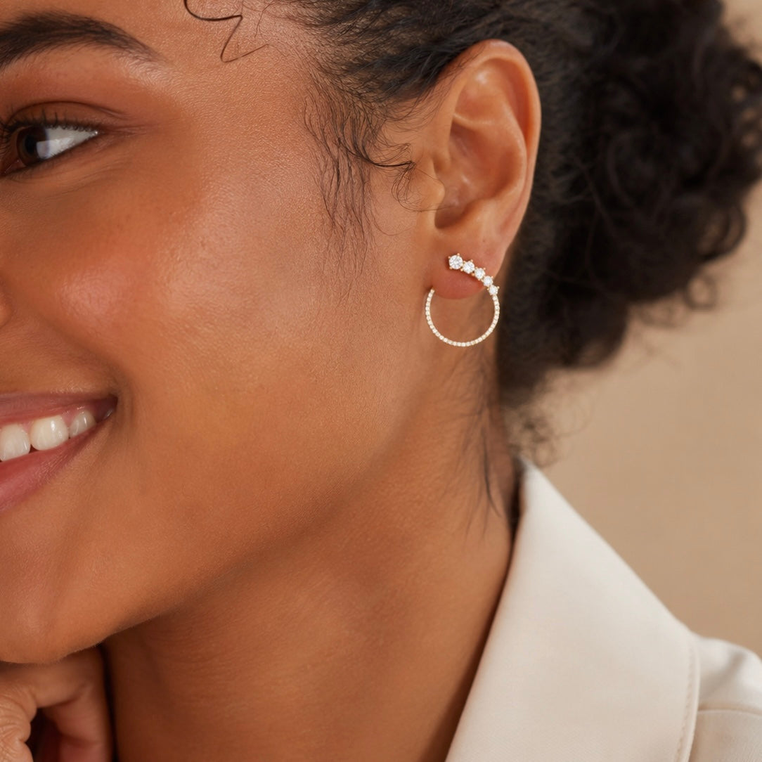 Crescent Earrings Allyzure