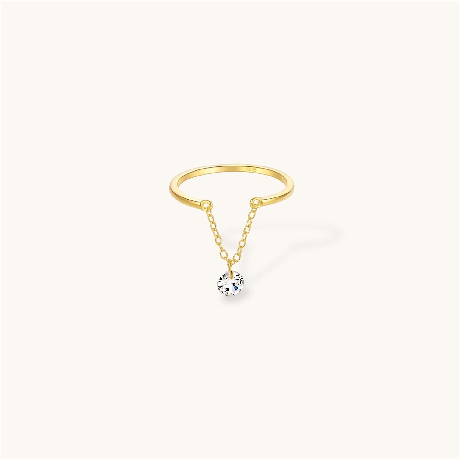 Dangle Chain Ring