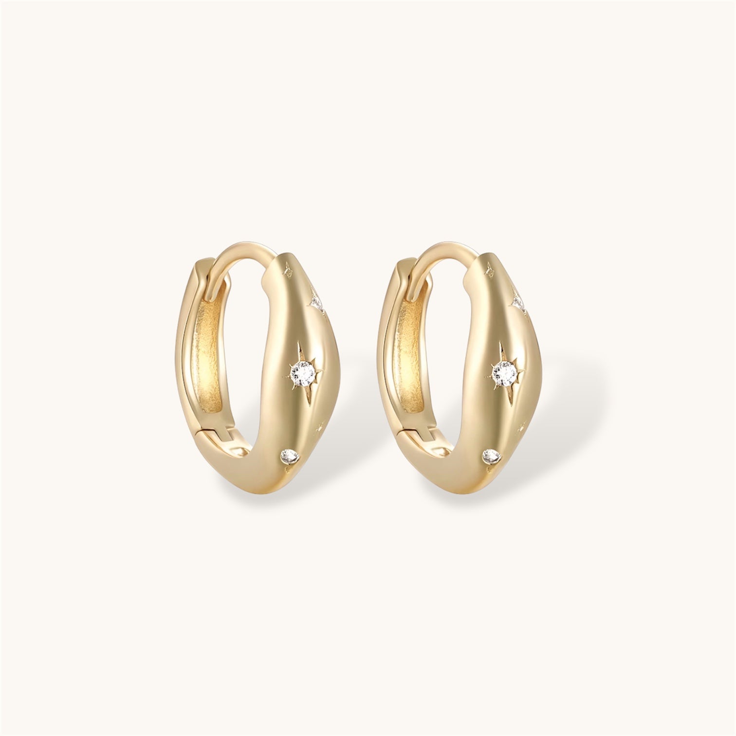 Adèle Huggie Hoops