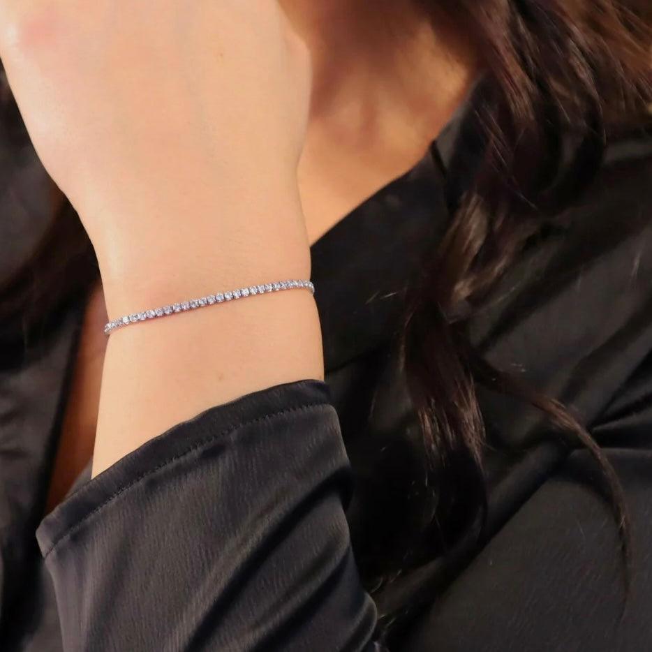 Dainty Tennis Bracelet - Allyzure