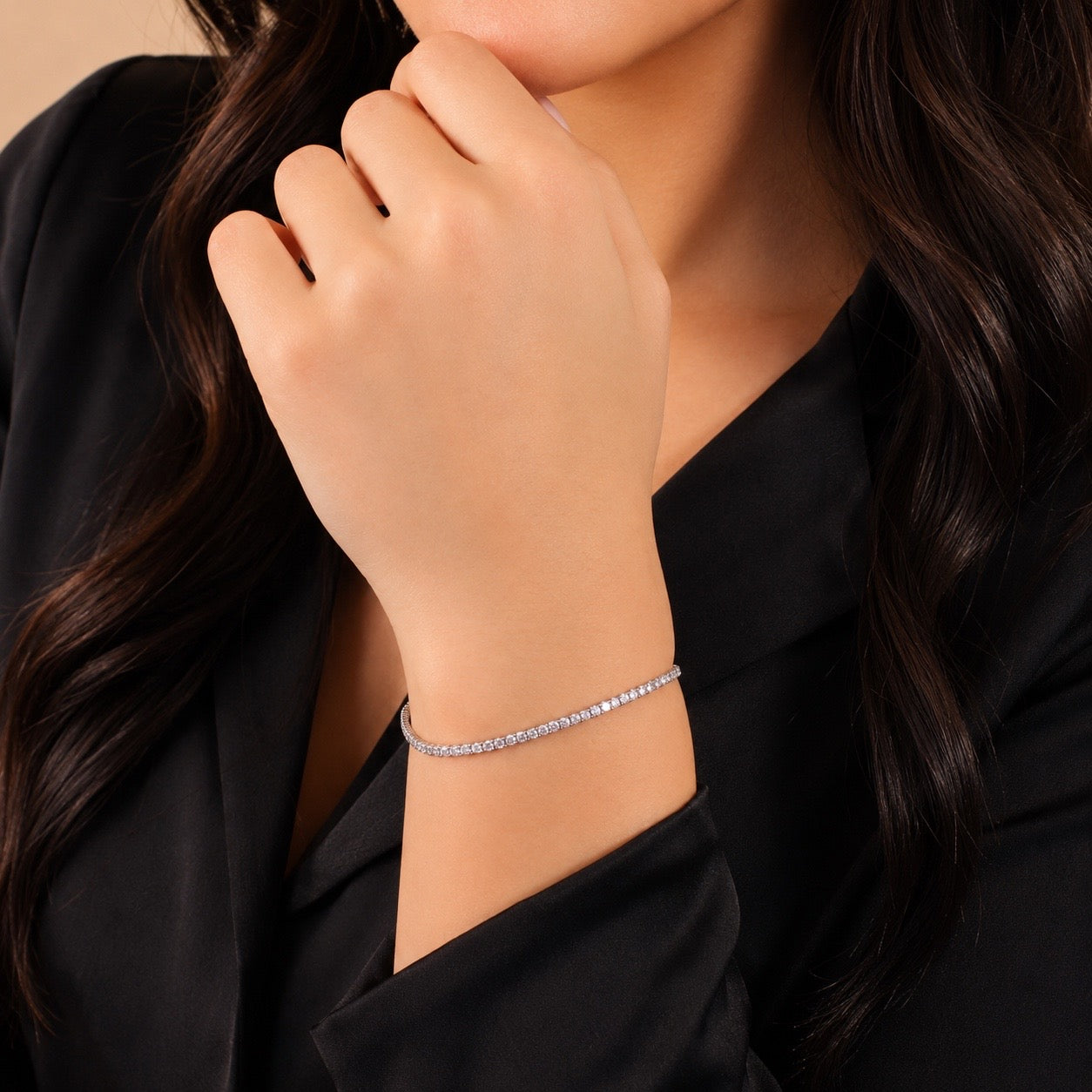 Dainty Tennis Bracelet Allyzure