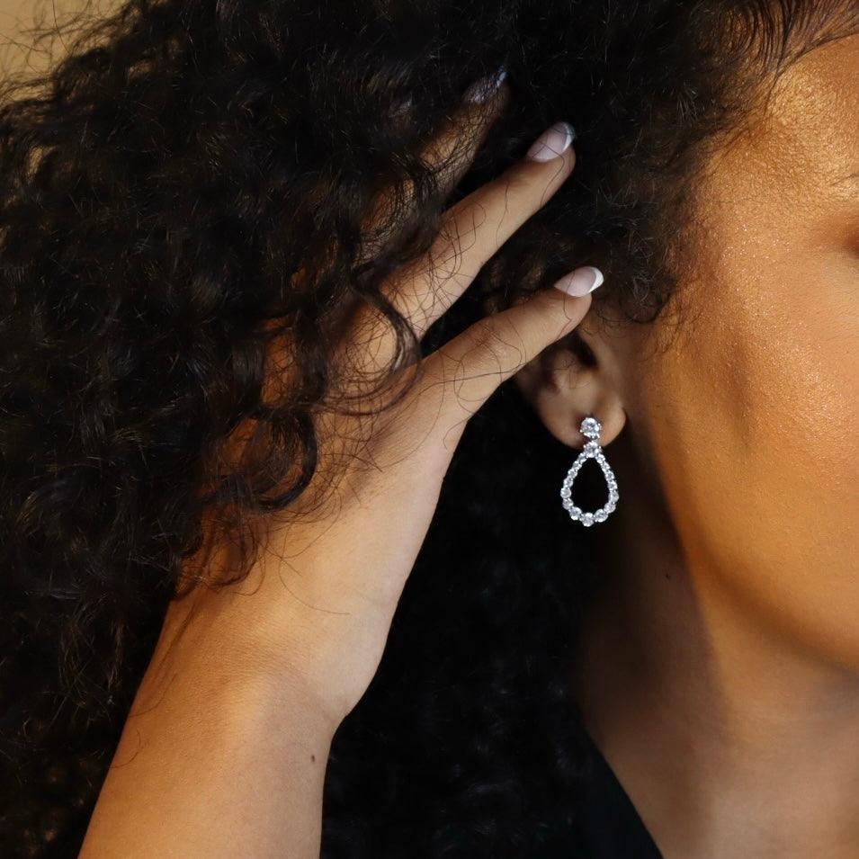 Sparkling Beverly Earrings - Allyzure
