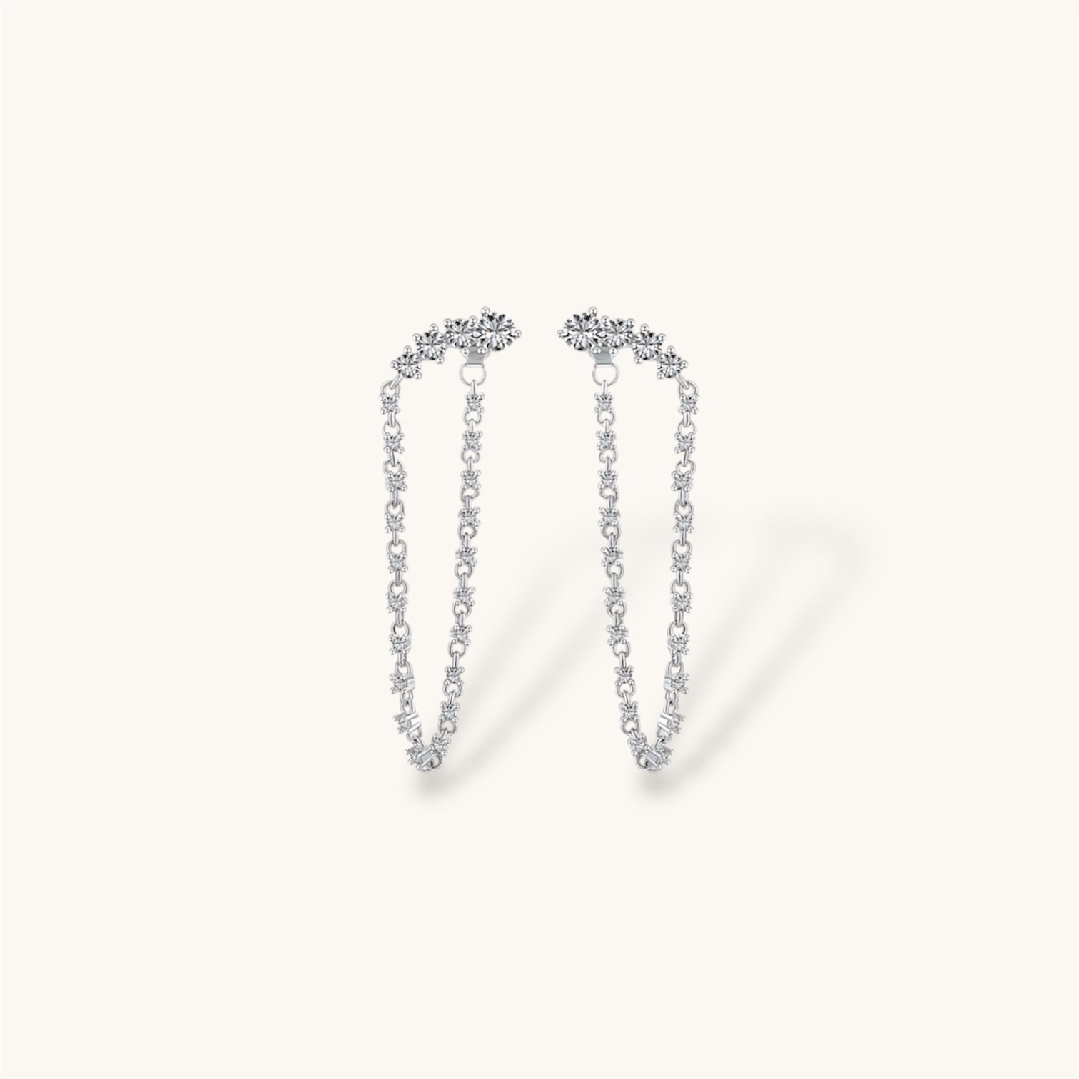 Classic Drop Chain Earrings