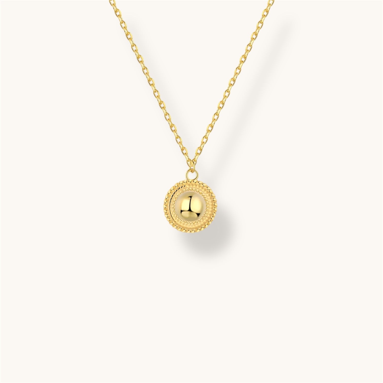 Round Staple Necklace