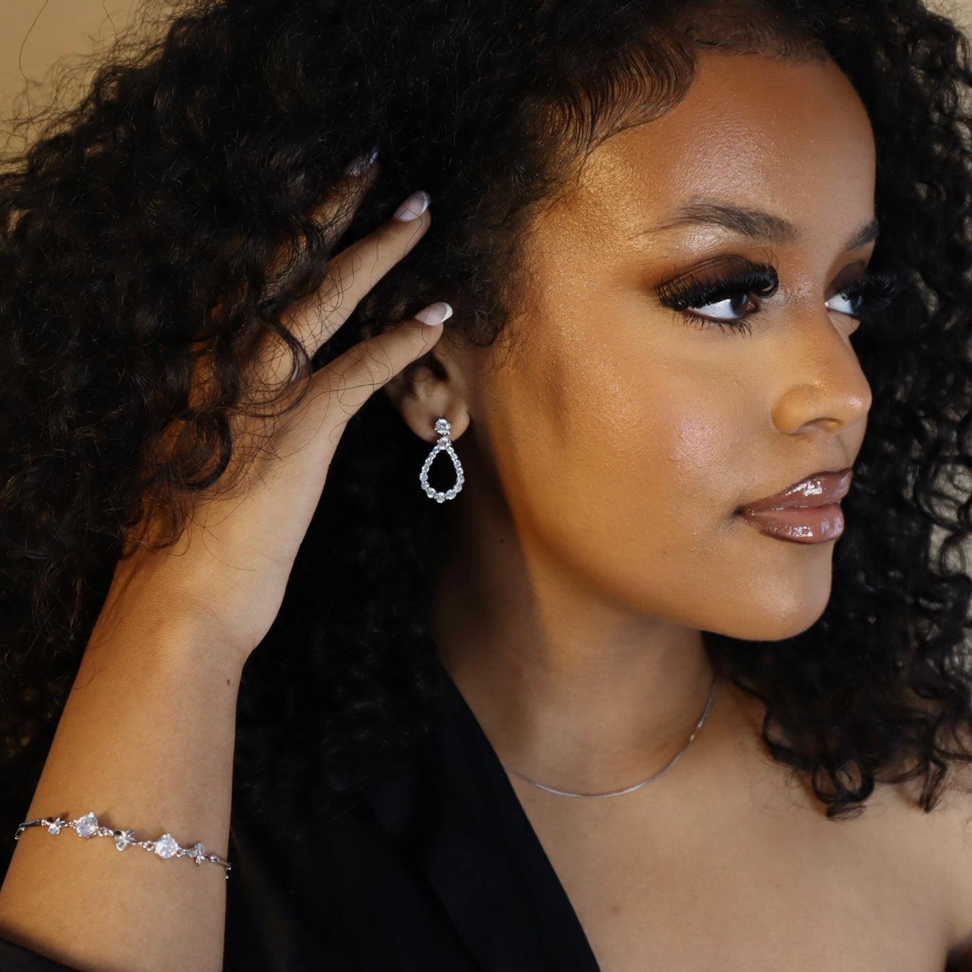 Sparkling Beverly Earrings - Allyzure