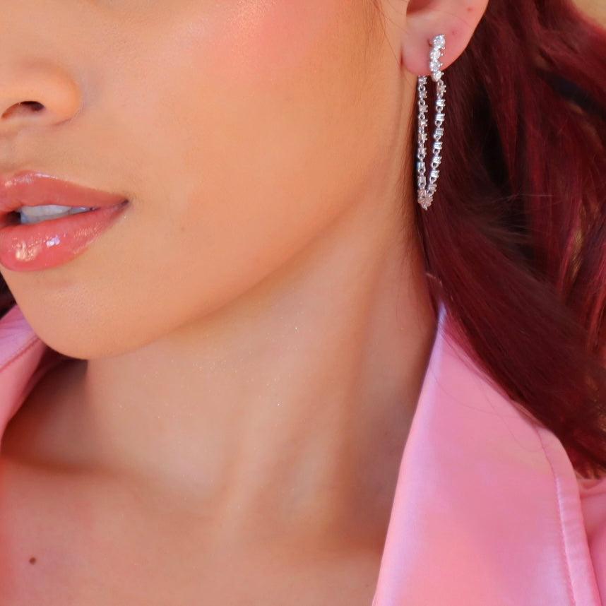 Classic Drop Chain Earrings - Allyzure