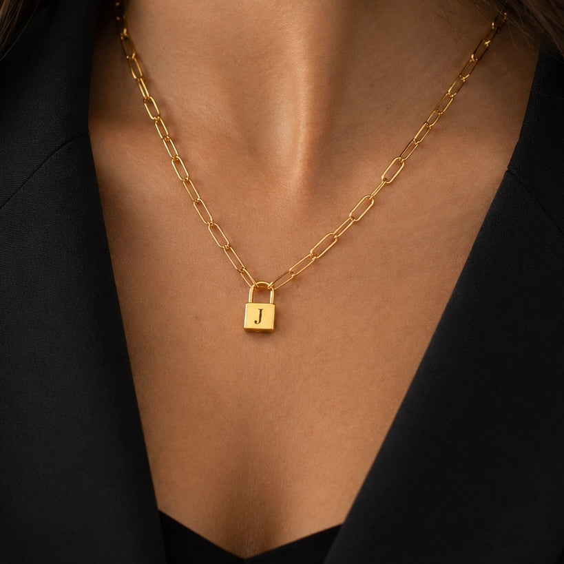 Initial Everlock Necklace Allyzure