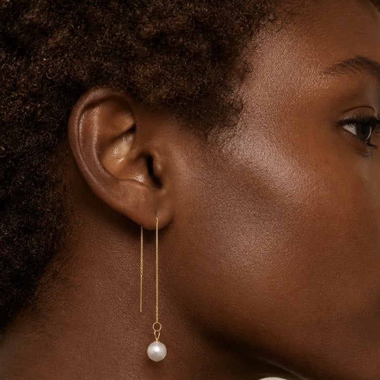 Faerie Pearl Drop Earrings Allyzure