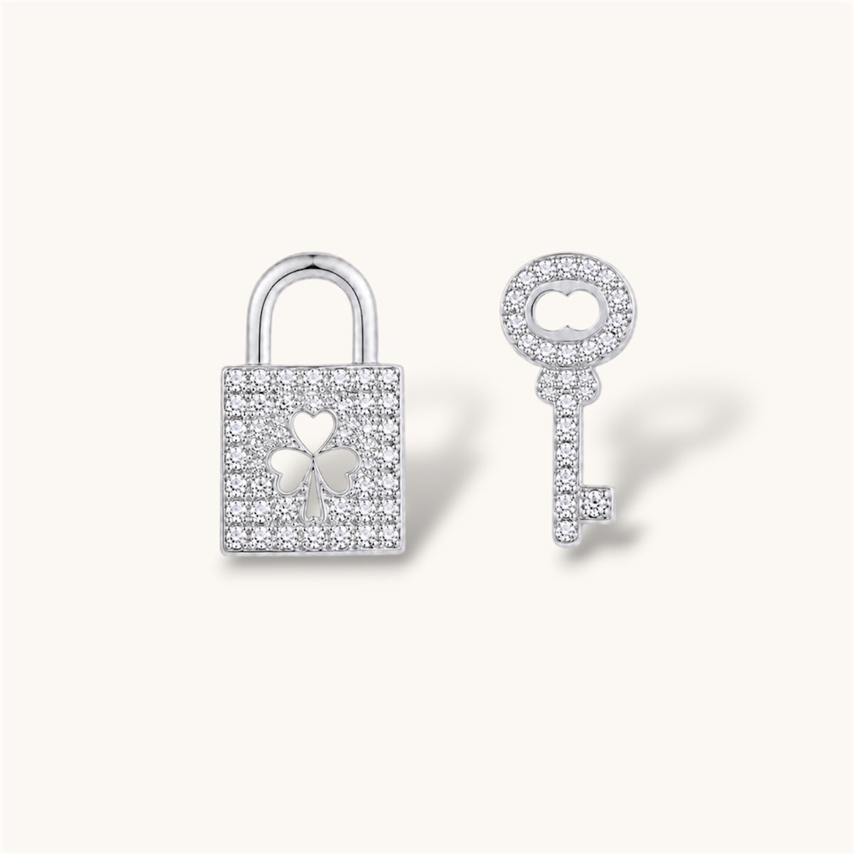 Lockset Charm Earrings Allyzure