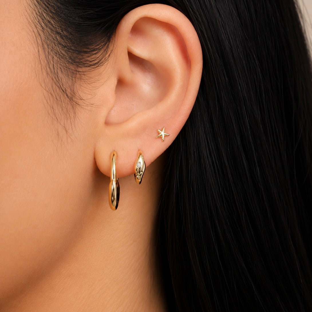Adèle Huggie Hoops Allyzure