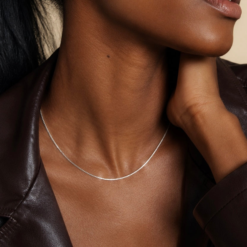 Thin Box Chain Allyzure