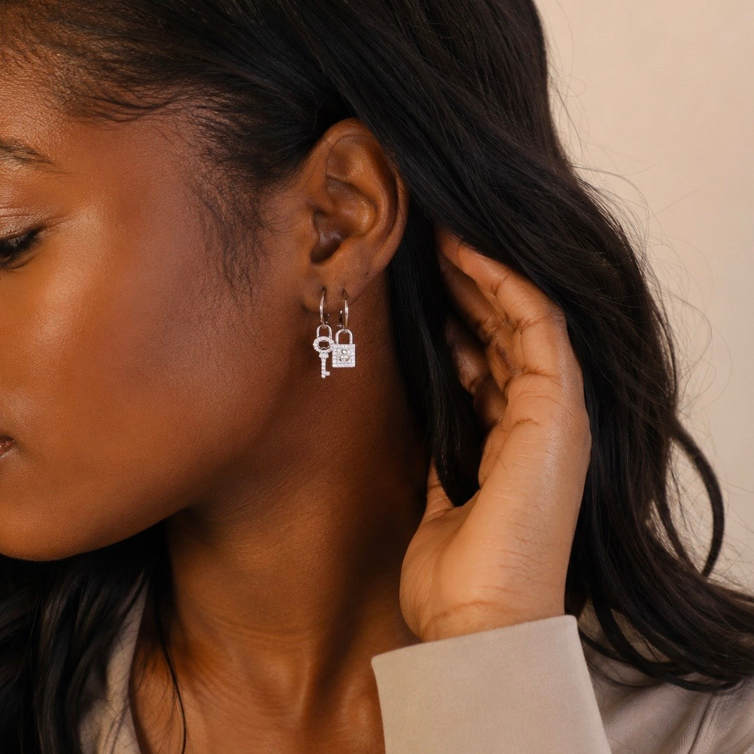 Lockset Charm Earrings Allyzure