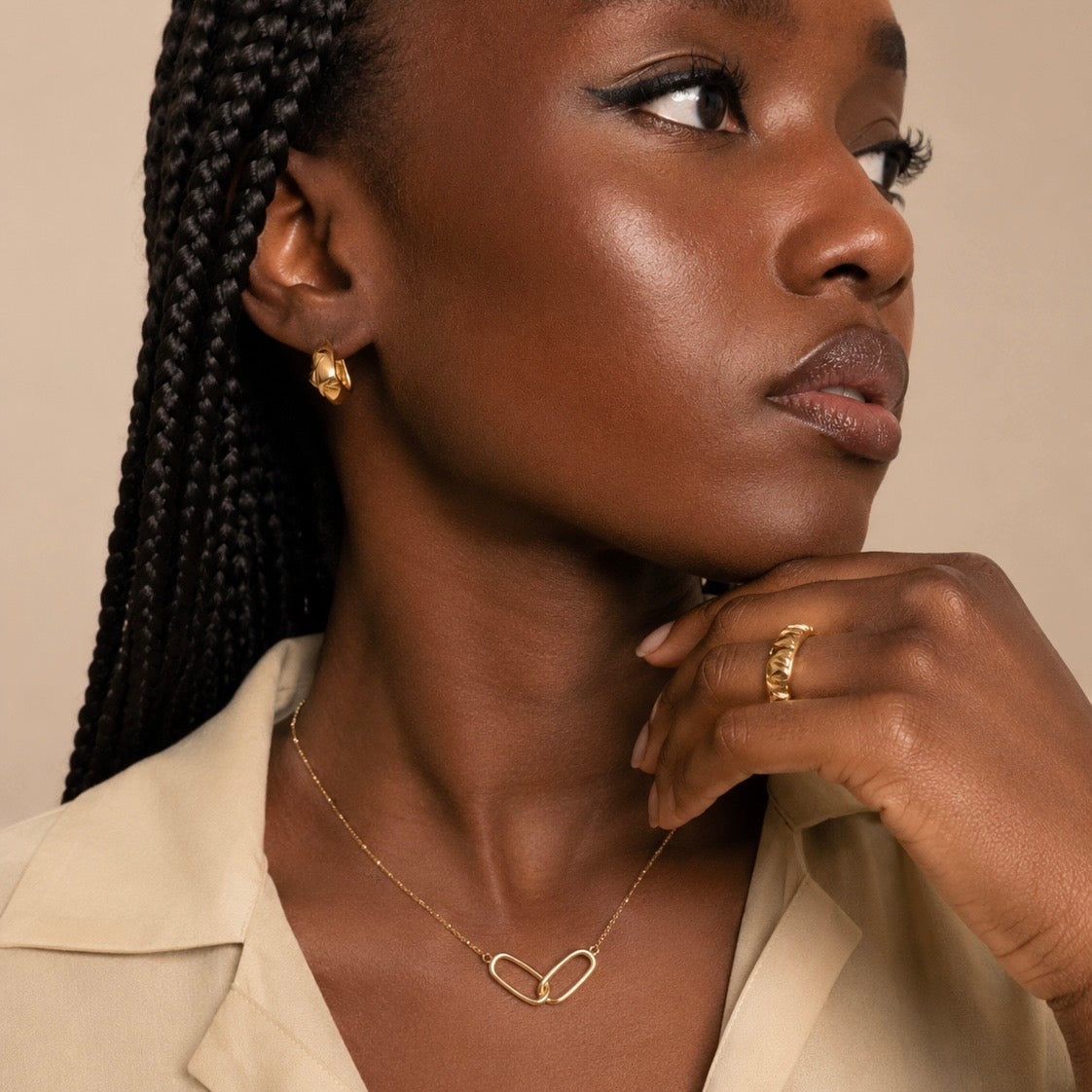 Link Chain Necklace Allyzure