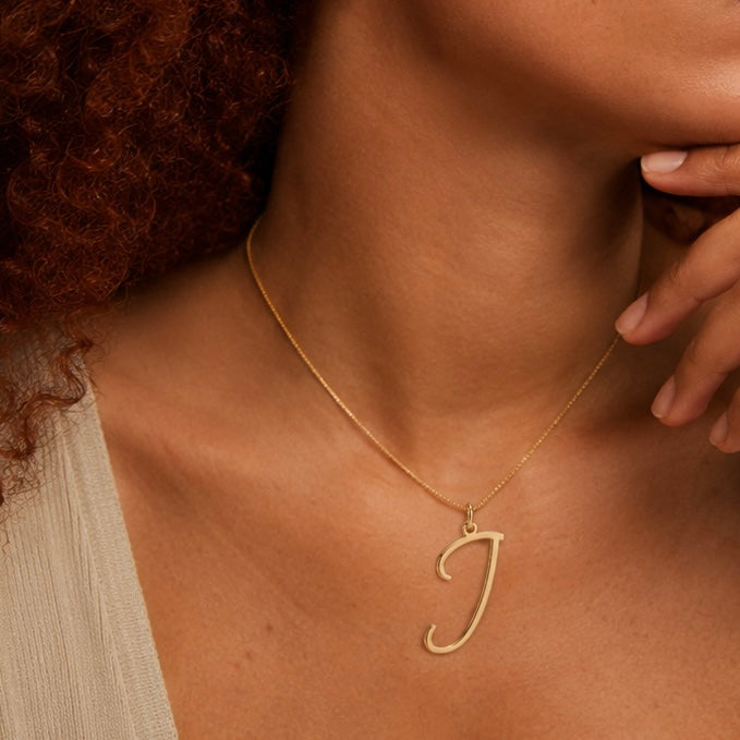 Signature Initial Necklace Allyzure