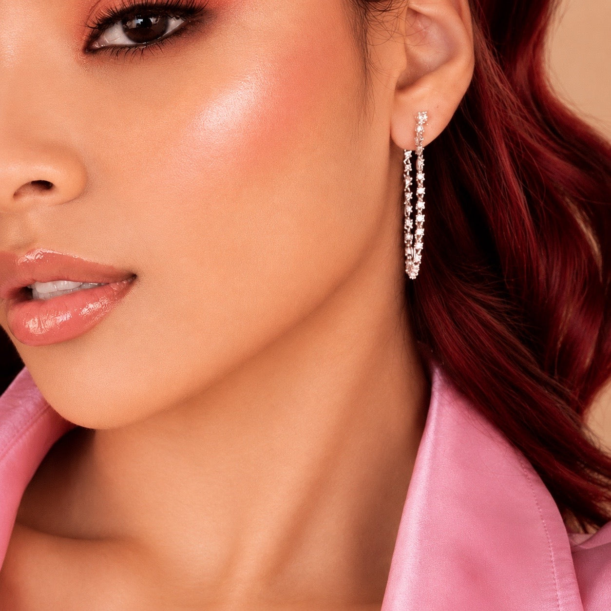 Classic Drop Chain Earrings Allyzure