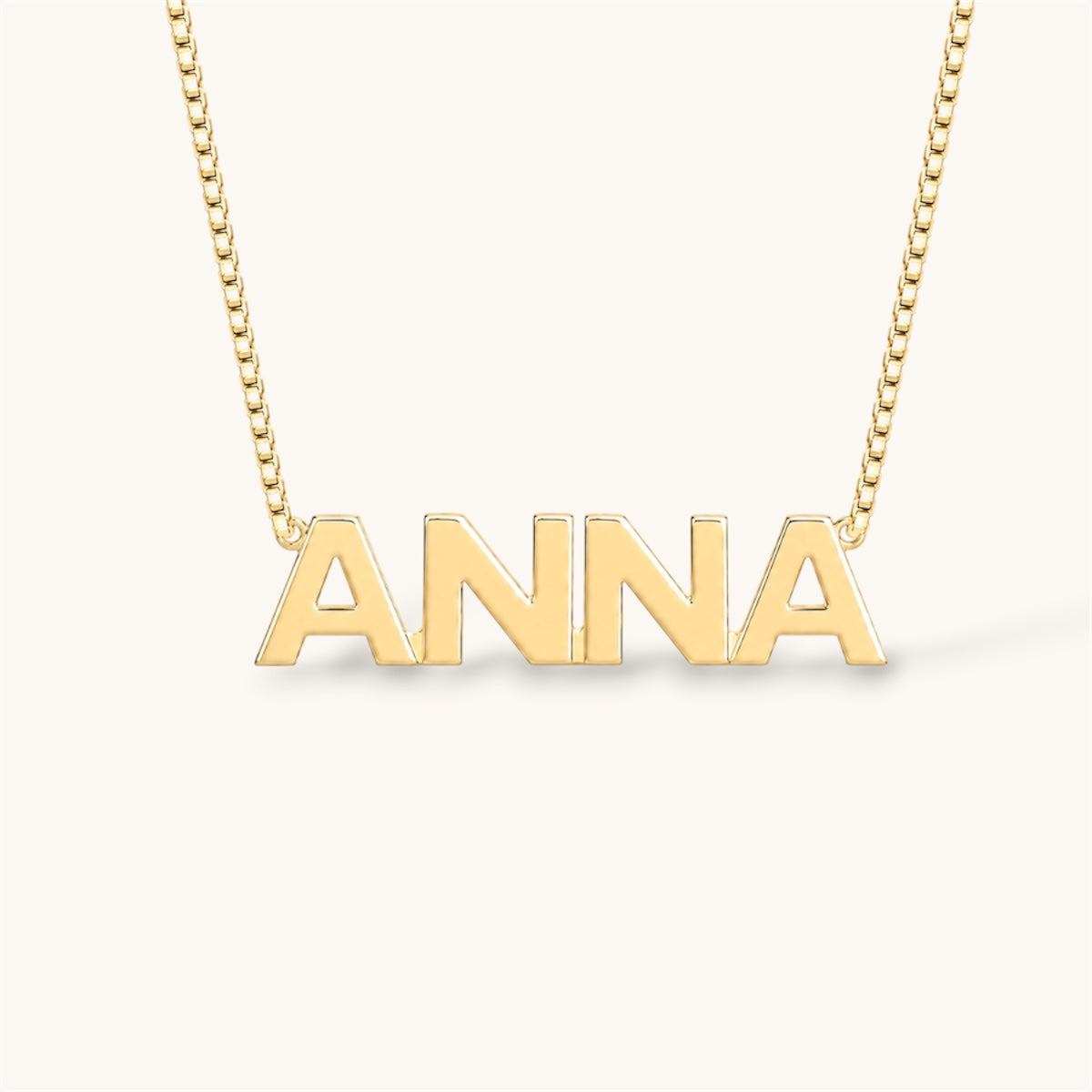 Bold Name Necklace Allyzure